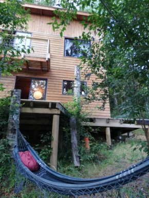 Cabaña rústica en el Lago Caburgua, Pucon